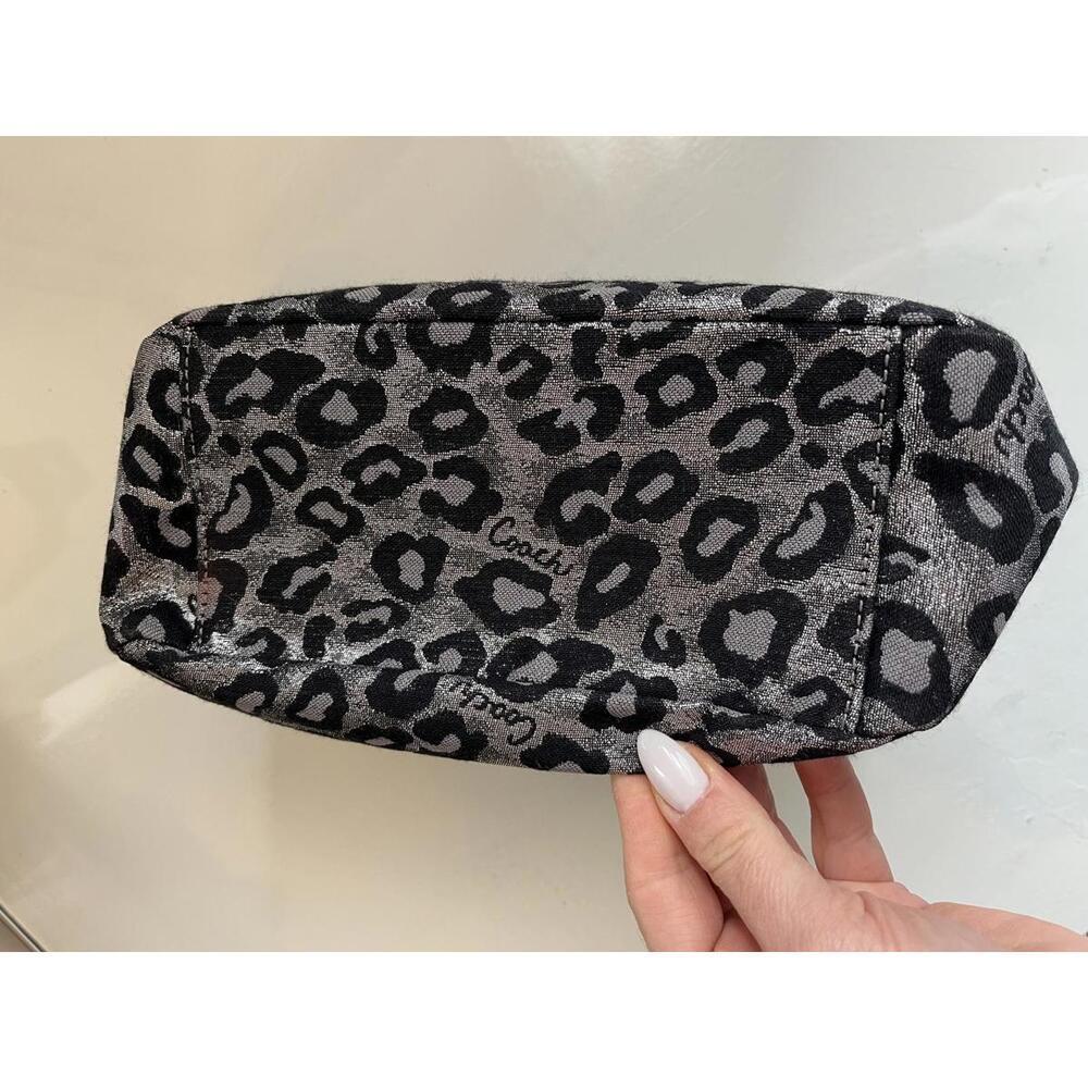 Coach metallic leopard print bag - Picture 7 of 7
